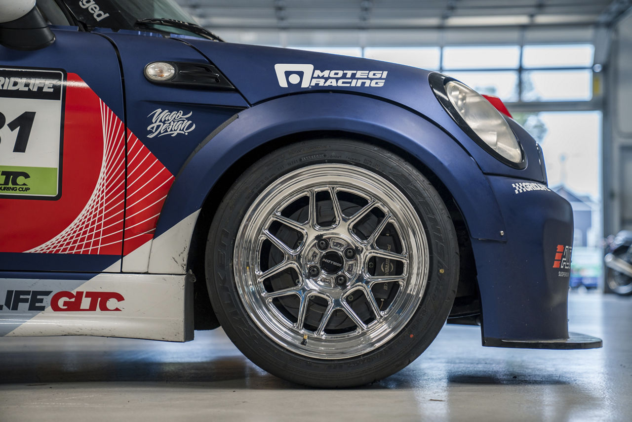 2014 Mini Cooper - Motegi MF414 Tsubaki - Polished | Motegi